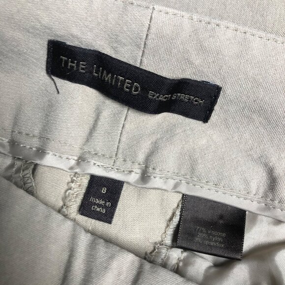 The Limited Capri Womens Size 8 Tan Stretch Front and Back Pockets Casual Travel - Picture 4 of 6